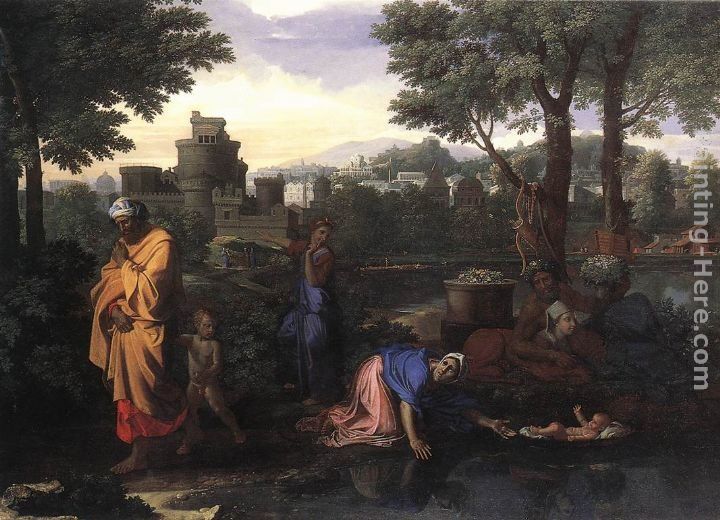 Nicolas Poussin The Exposition of Moses